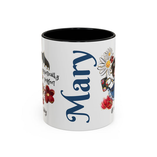 Accent Coffee Mug — 'Practically Perfect in Every Way'