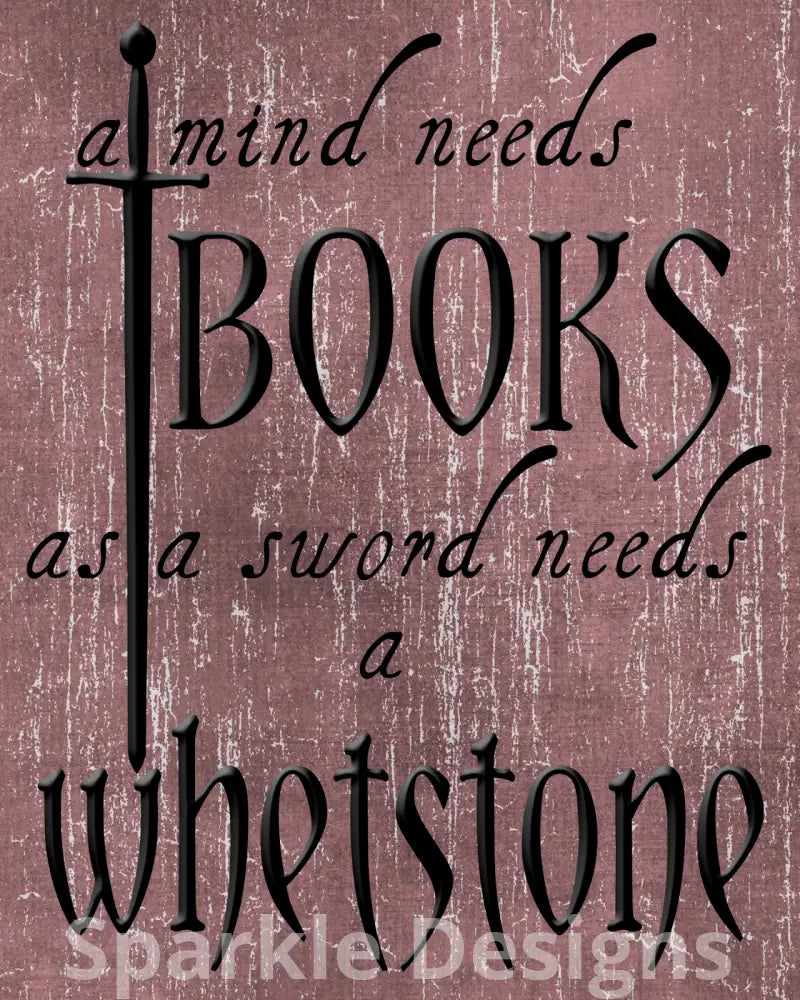 A mind needs books