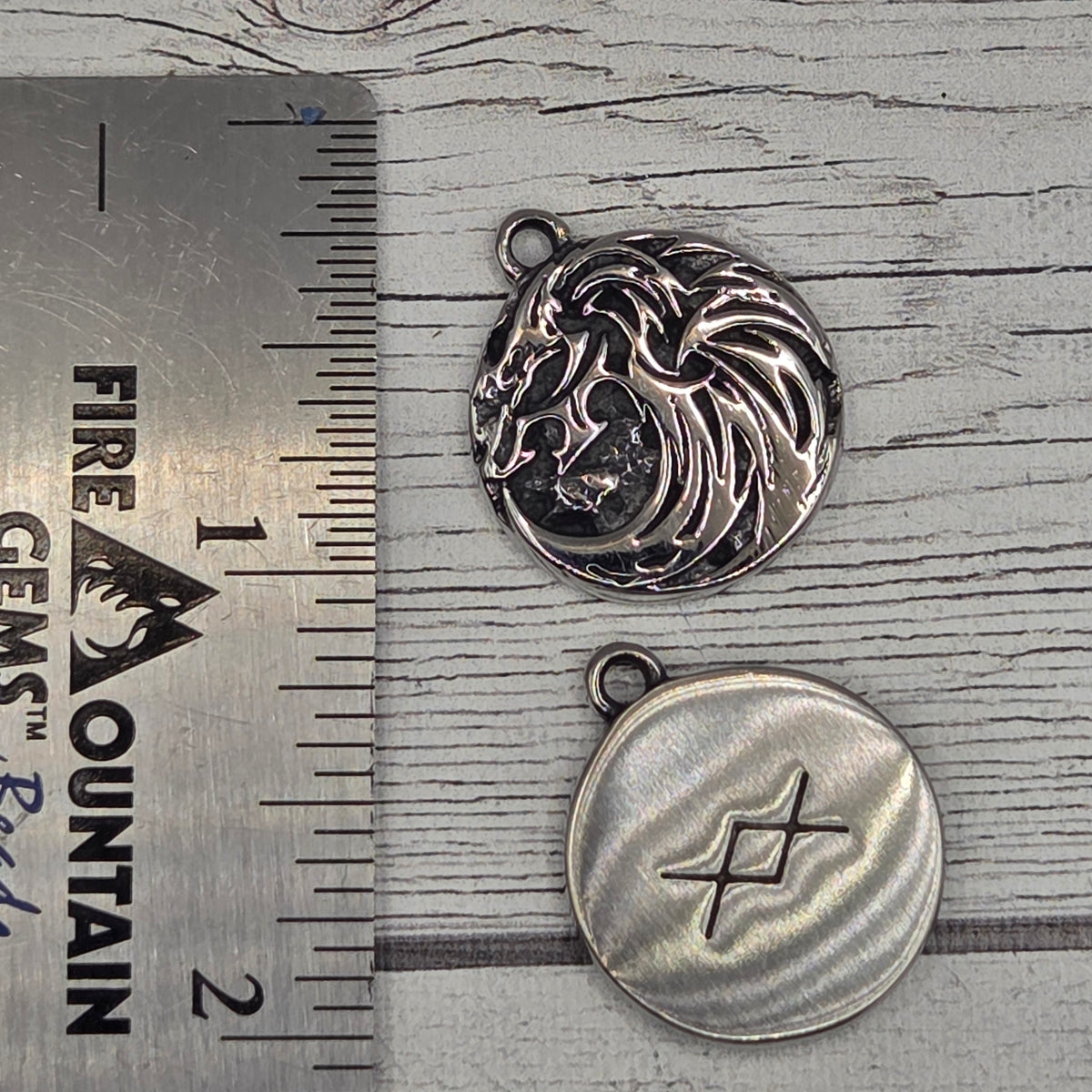 wolf / rune charm