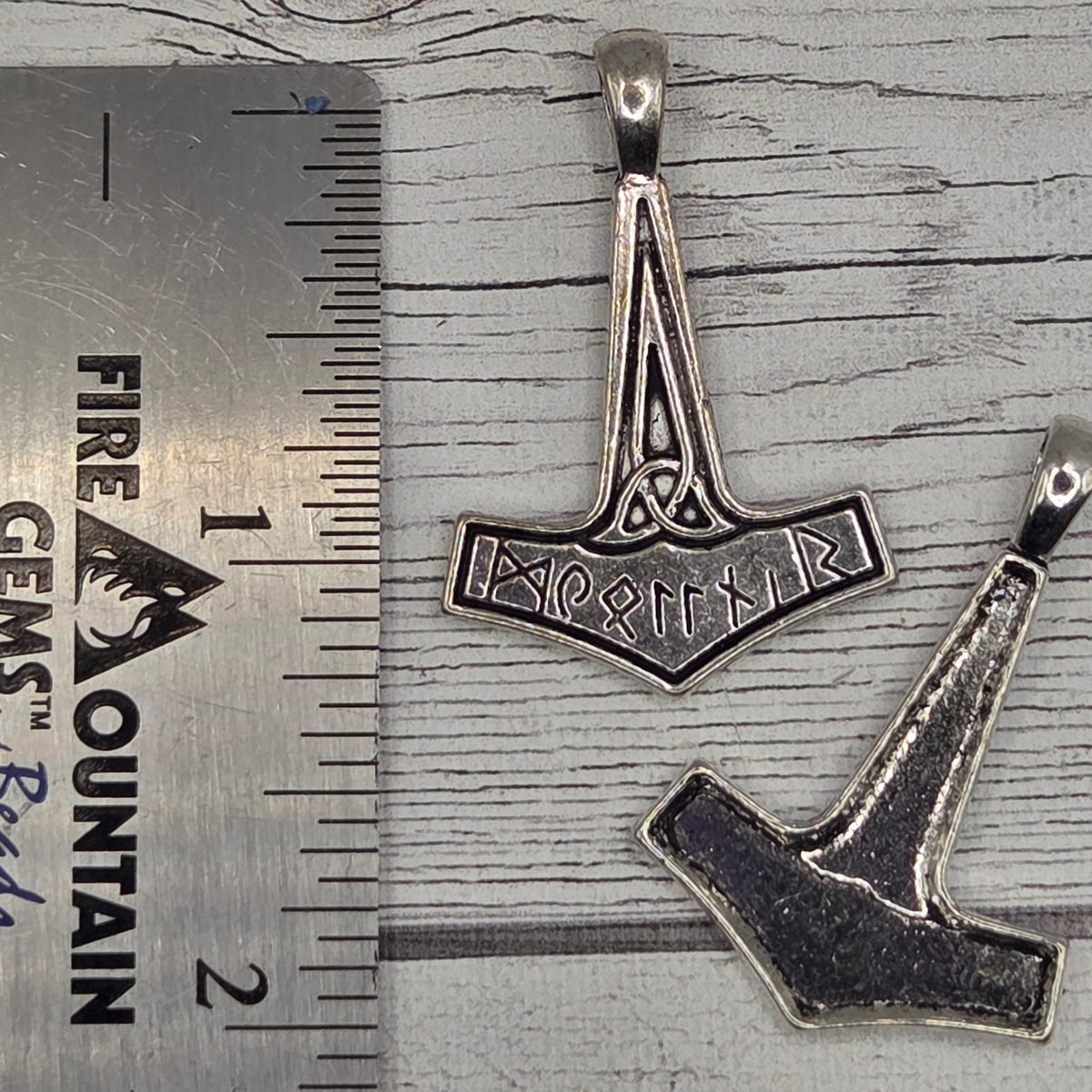 Mjolnir (Thor's Hammer) charm - lot of 5