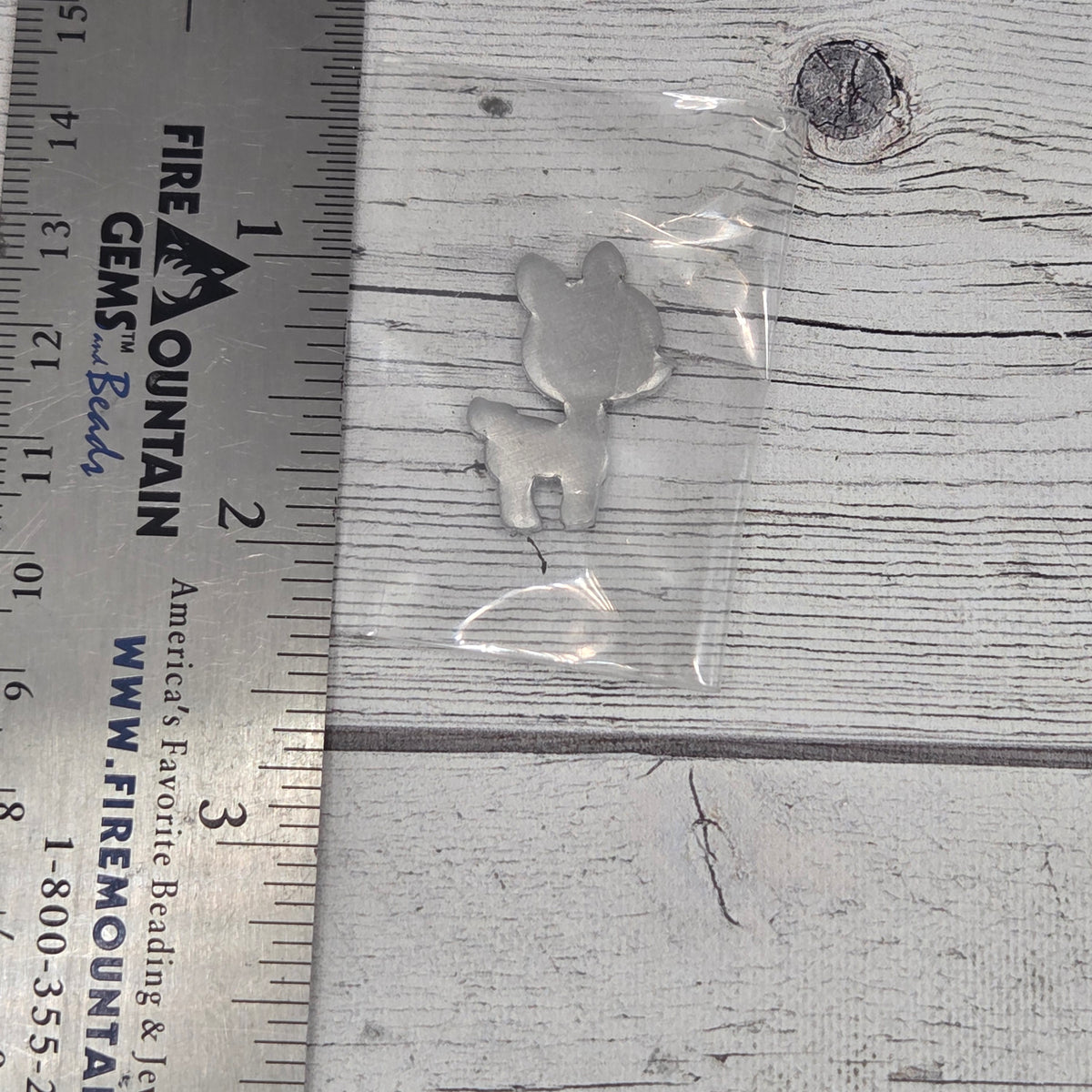 Baby vintage deer 1" 14ga 1 pcs