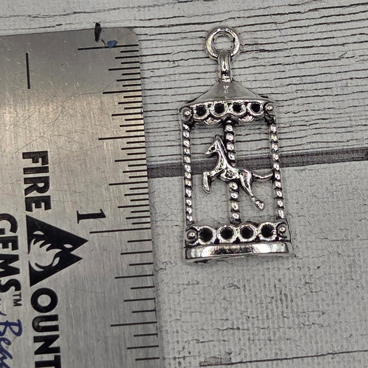 Carousel Horse Charm - lot of 10