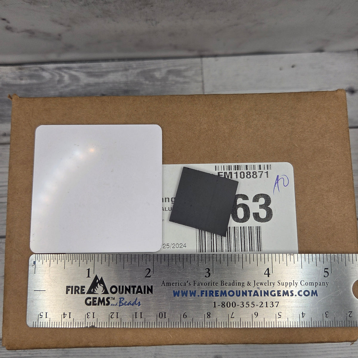 Metal Magnet Blank - Square