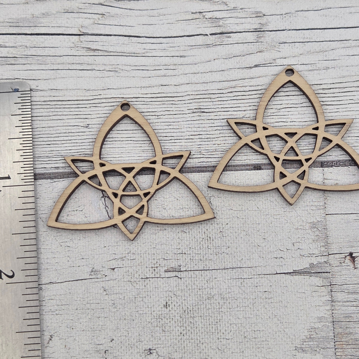 Celtic knot - Laser cut earring pair