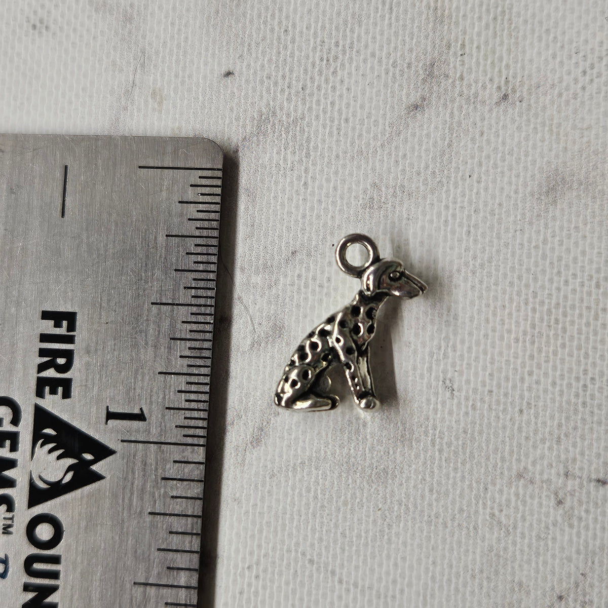 Dalmation charm - lot of 6