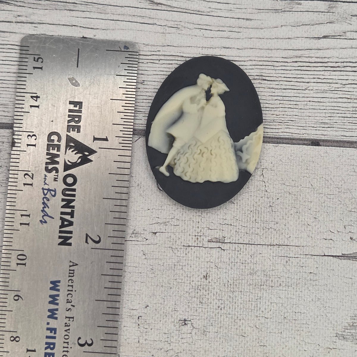 Resin cameo - Couple - lot of 1