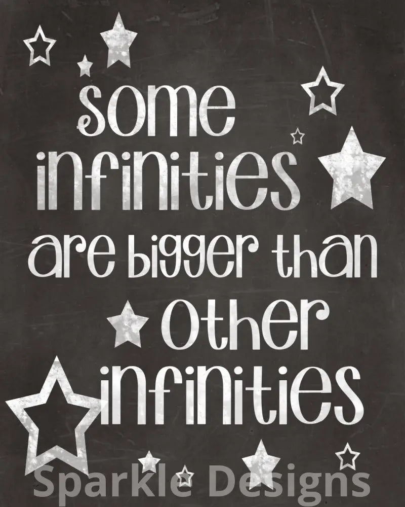 Some infinities are bigger than other infinities