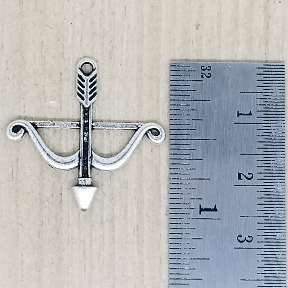 Bow and Arrow Charm - lot of 5