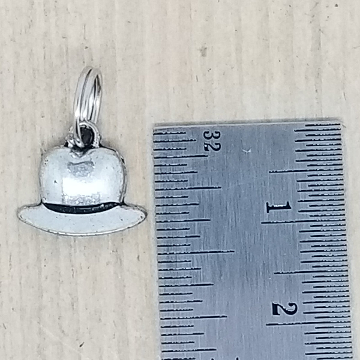 Bowler Hat Charm - lot of 6