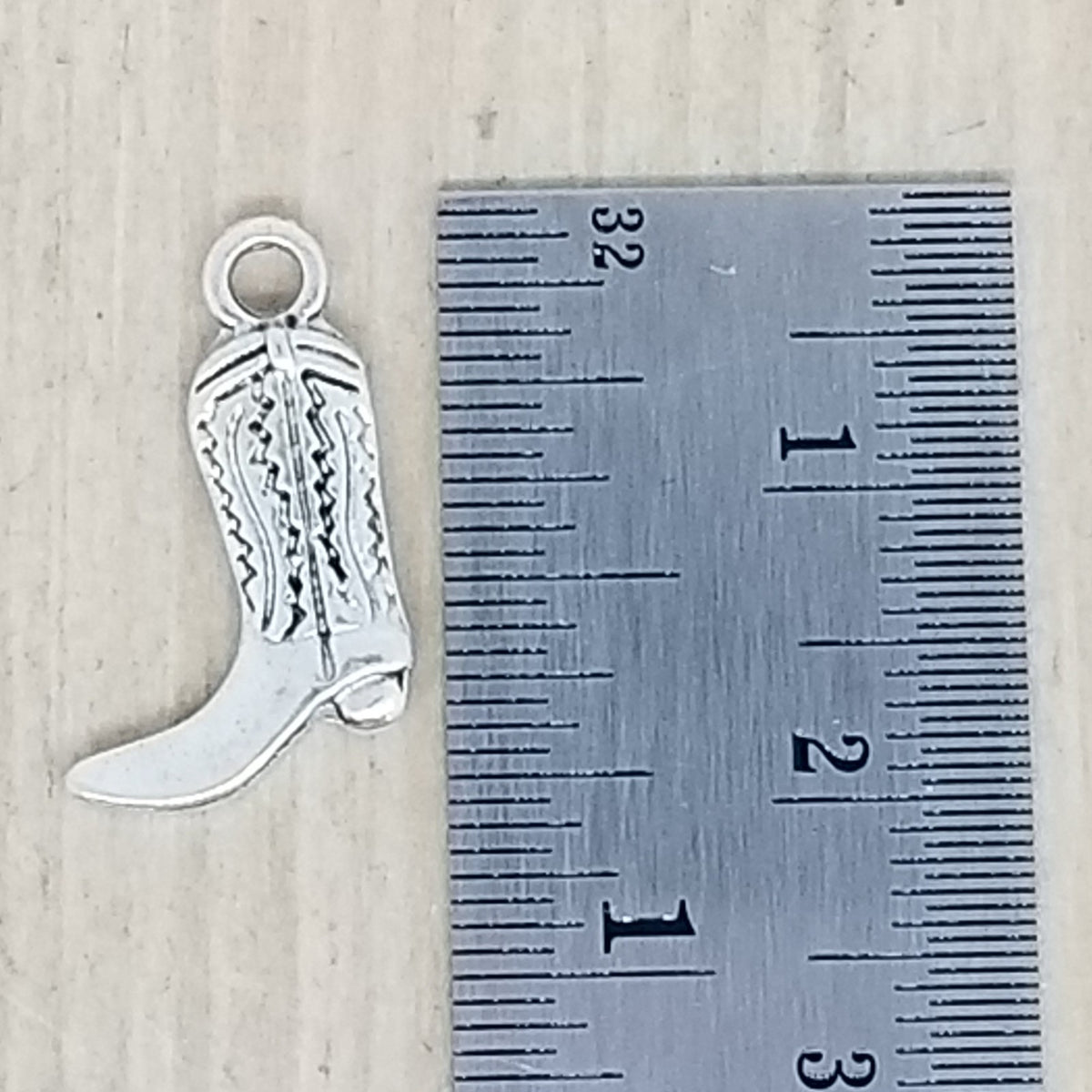 Cowboy Boot Charm - lot of 6