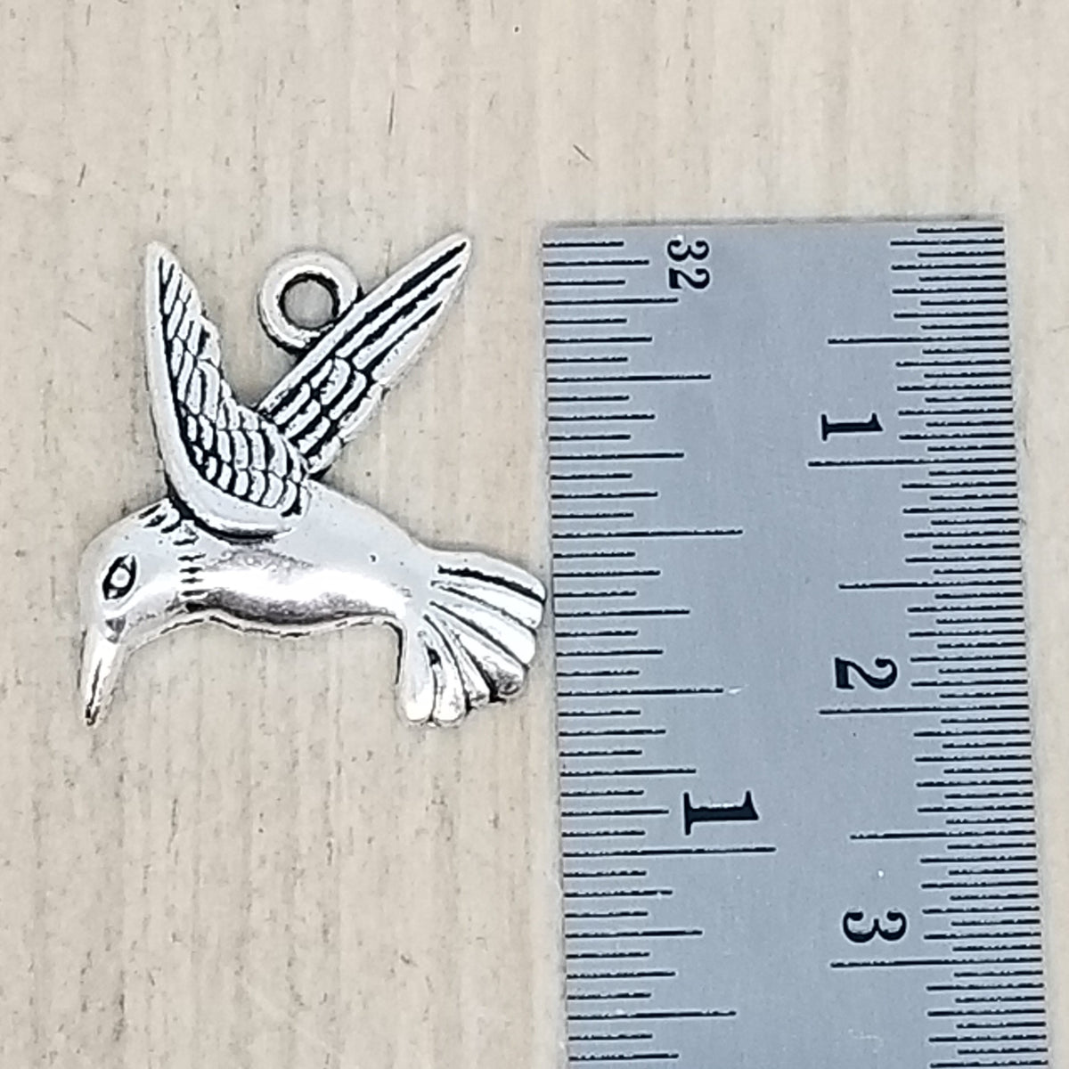Hummingbird Charm - lot of 7