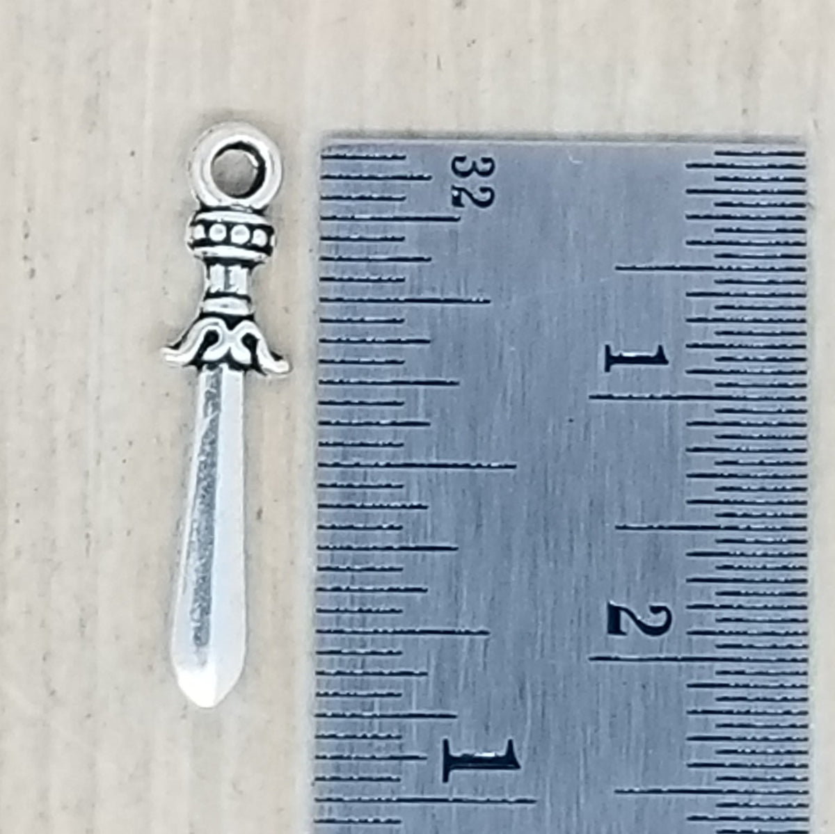 Small Sword Charm - lot of 10