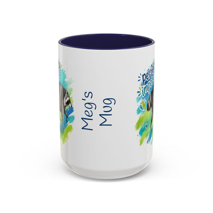 Perfectly Imperfect Raccoon Accent Coffee Mug (Personalizable) - 11/15oz