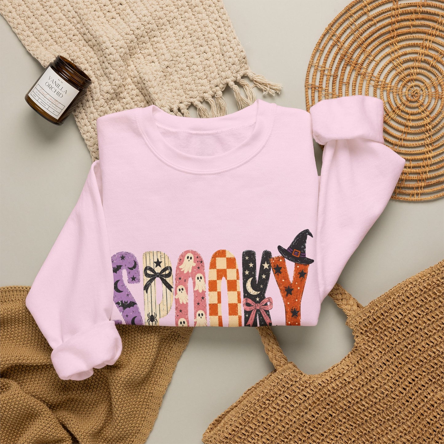 Spooky Halloween Crewneck Sweatshirt