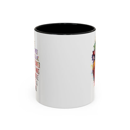 Not Fragile like a flower, Fragile like a bomb - Accent Coffee Mug (11, 15oz)
