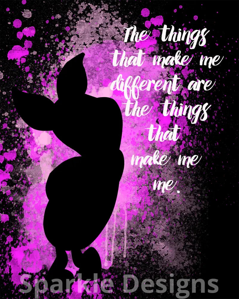 The things that make me different