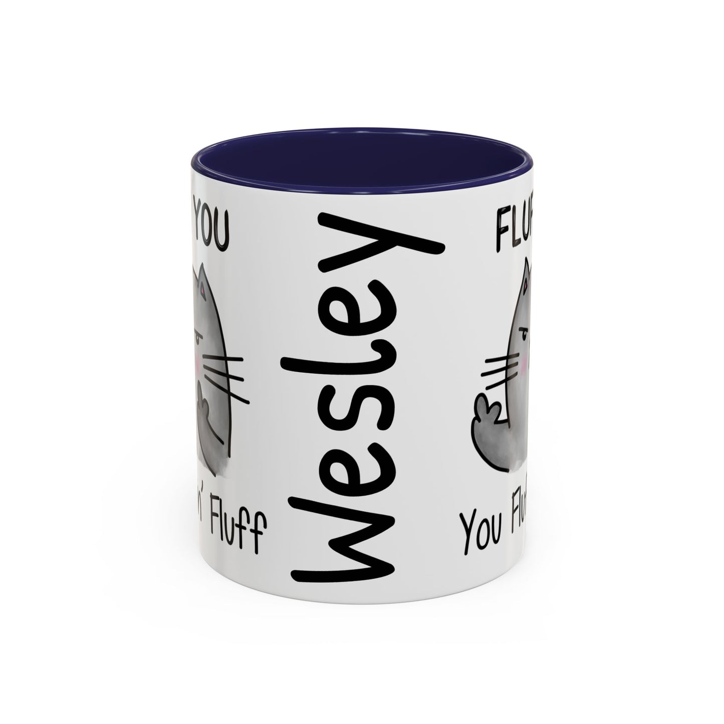Customizable Fluff You - Accent Coffee Mug (11, 15oz)