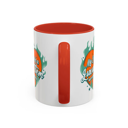 Customizable Accent Coffee Mug — "My Energy Is a Luxury Item" Heart Design