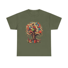 Book Tree T-Shirt – Literary Tree of Books Graphic Tee for Book Lovers