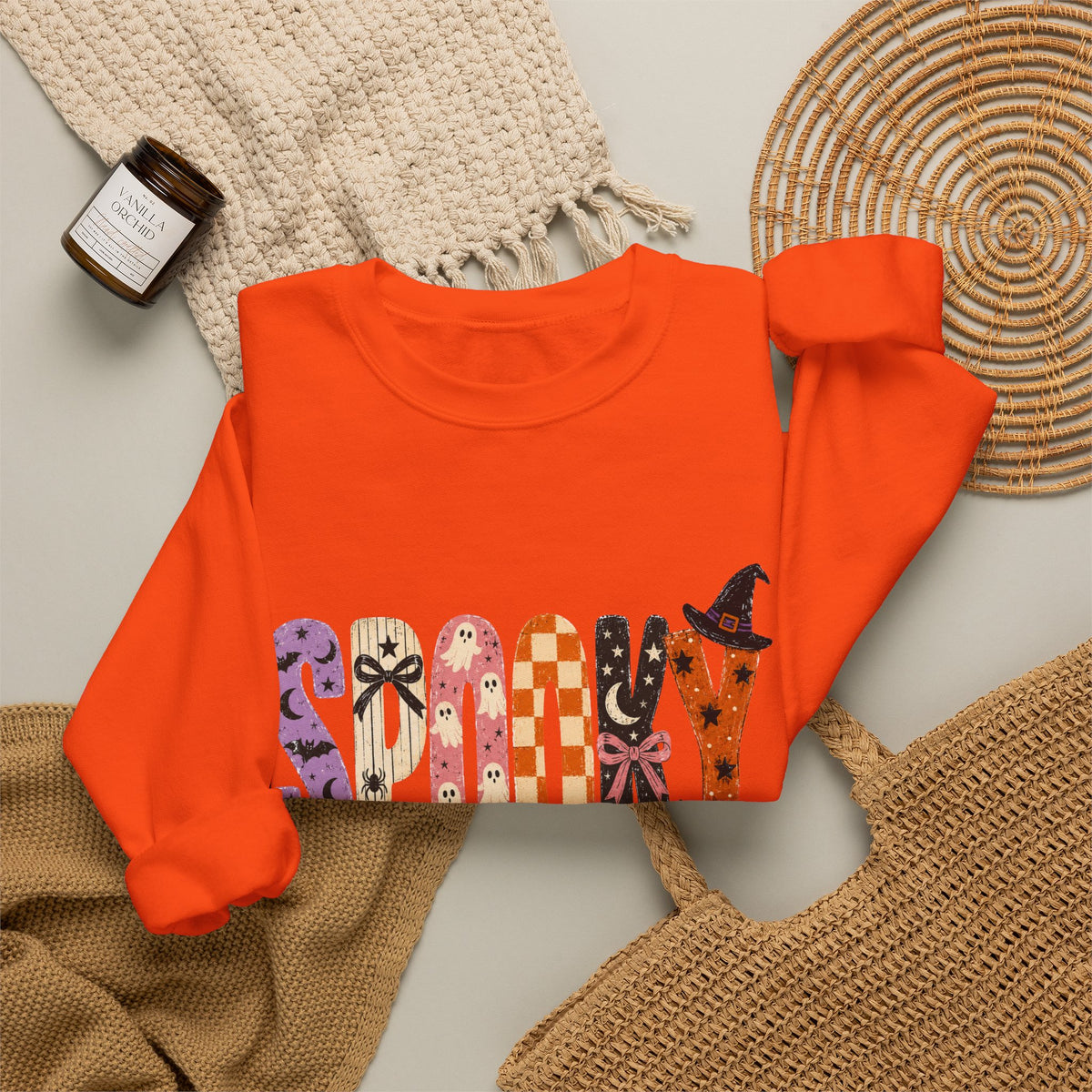Spooky Halloween Crewneck Sweatshirt