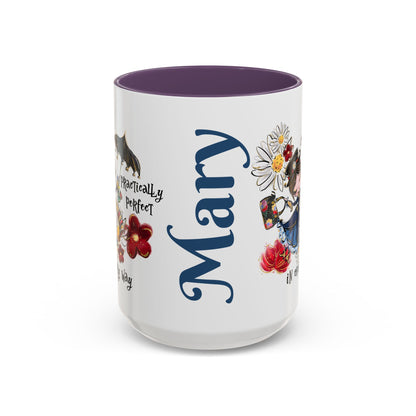 Accent Coffee Mug — 'Practically Perfect in Every Way'