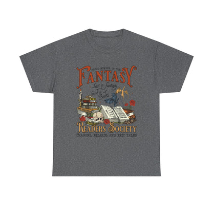 Fantasy Reader Society T-Shirt Booklover Tee