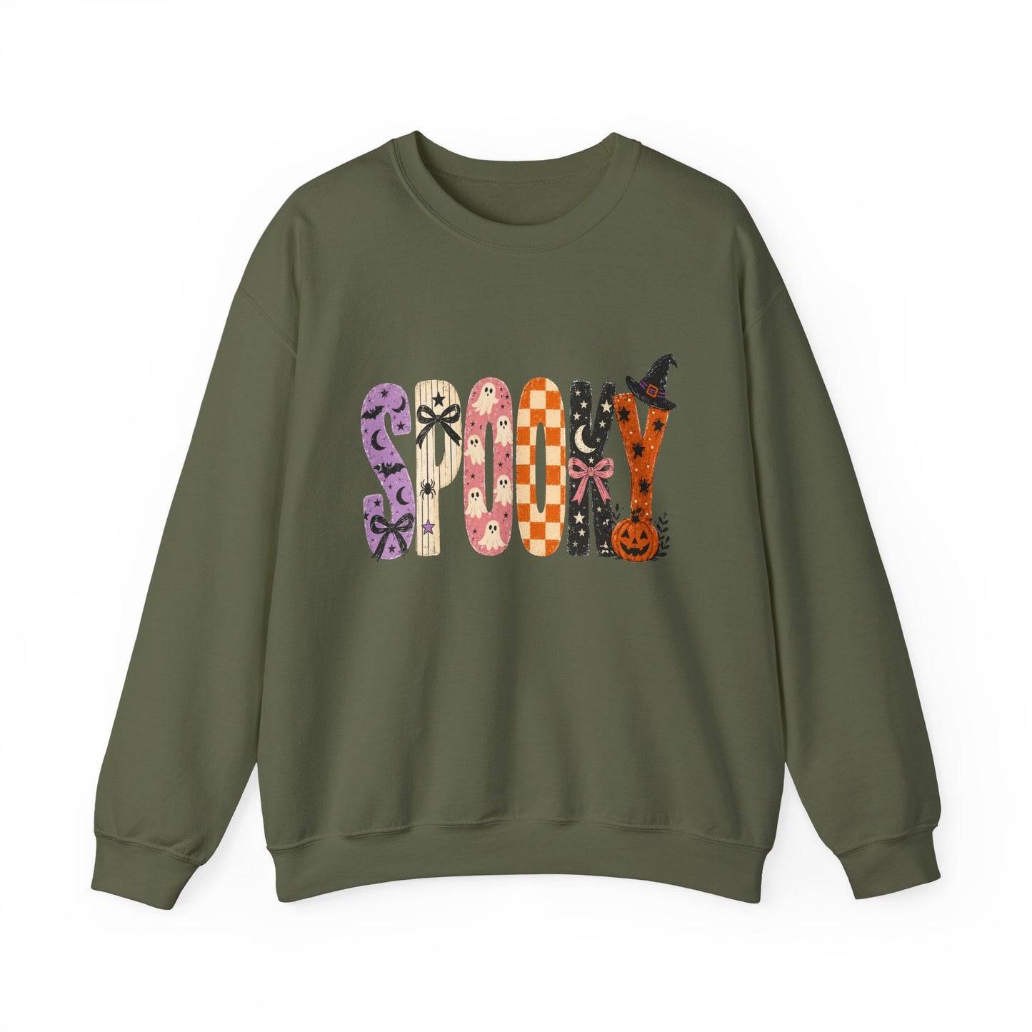 Spooky Halloween Crewneck Sweatshirt