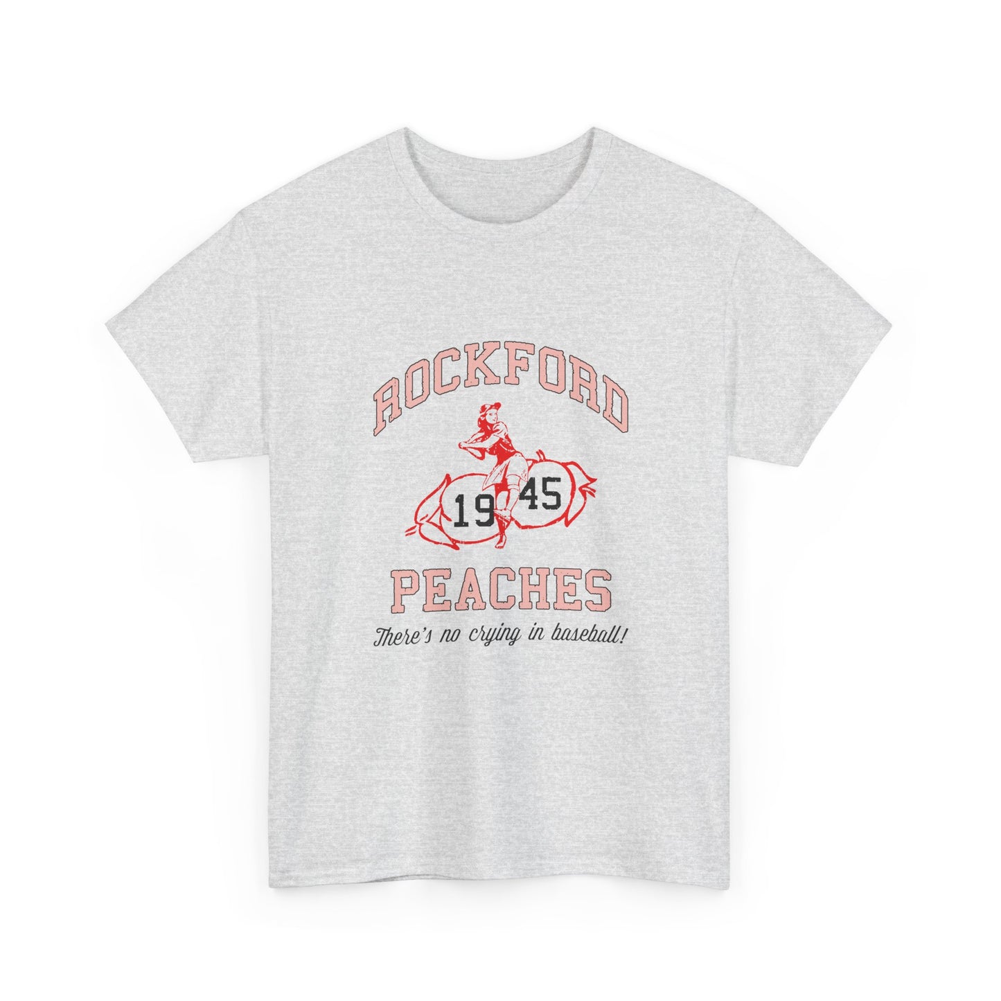 T-Shirt — Peaches 1945 Vintage Softball Retro Graphic Tee