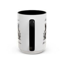 Not My Trash Not My Dumpster Raccoon Accent Coffee Mug