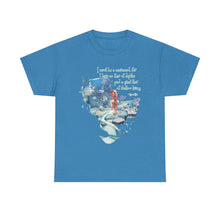 Mermaid Quote T-Shirt — 'I Must Be a Mermaid' Watercolor Tee  - Light colors