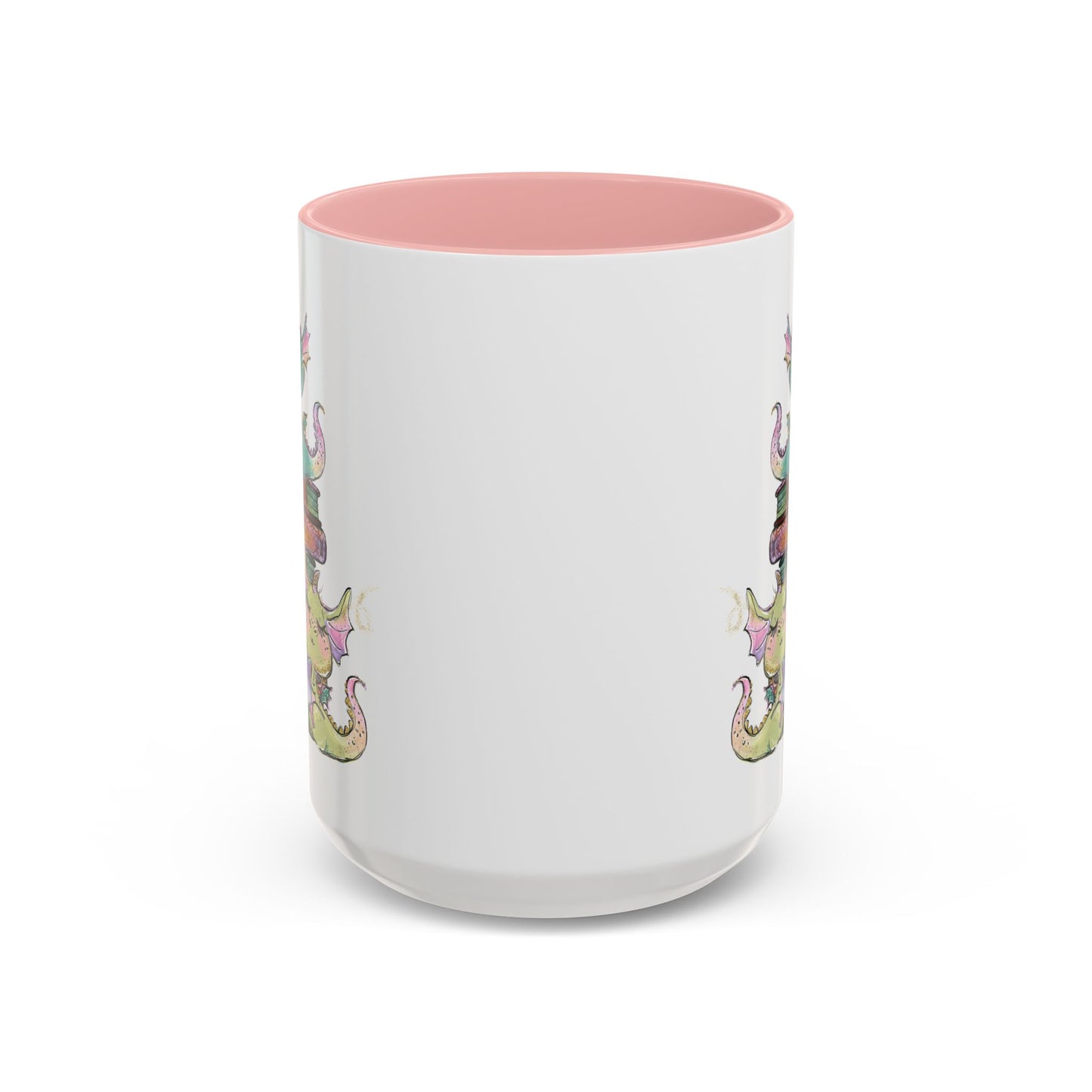 Book Dragons - Accent Coffee Mug (11, 15oz)