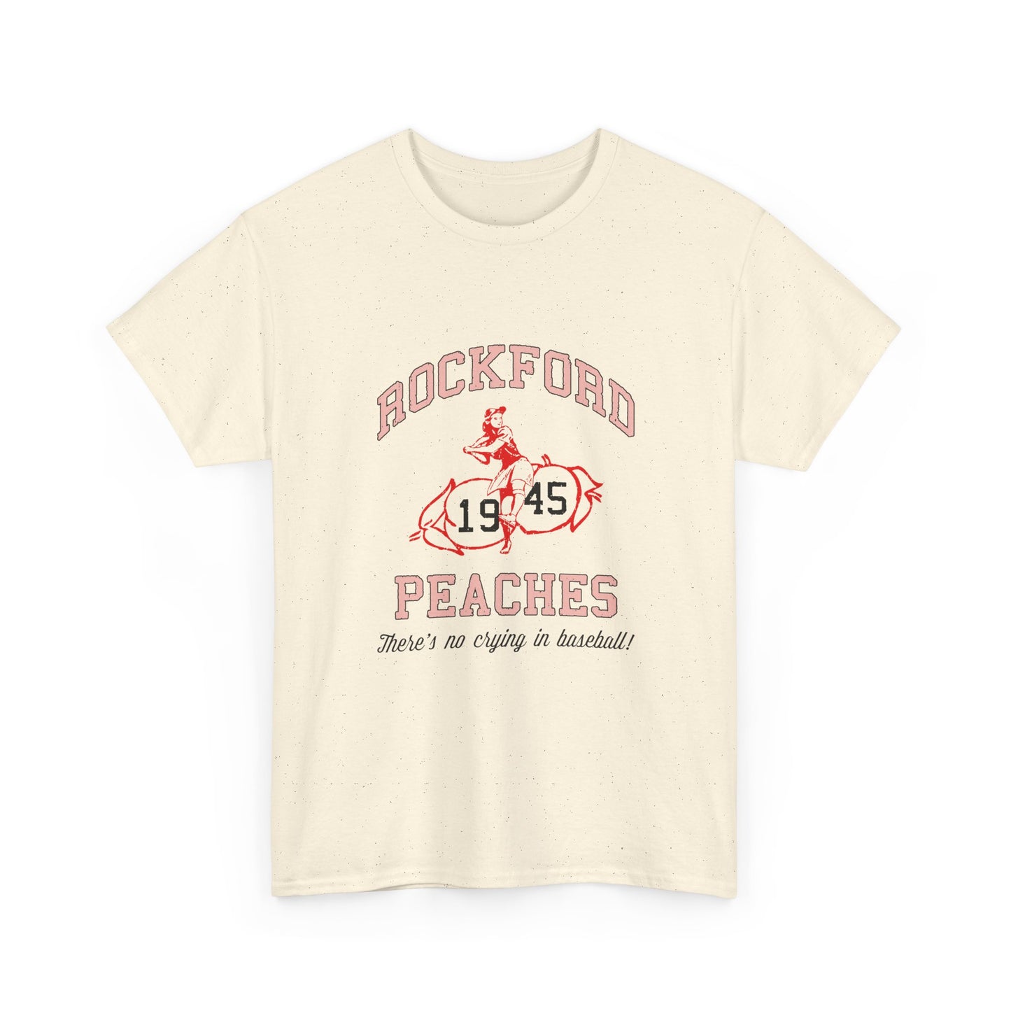 T-Shirt — Peaches 1945 Vintage Softball Retro Graphic Tee