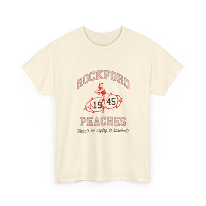T-Shirt — Peaches 1945 Vintage Softball Retro Graphic Tee