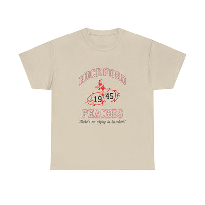 T-Shirt — Peaches 1945 Vintage Softball Retro Graphic Tee