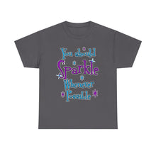 Sparkle Whenever Possible Tee  - Inspirational Graphic T-Shirt