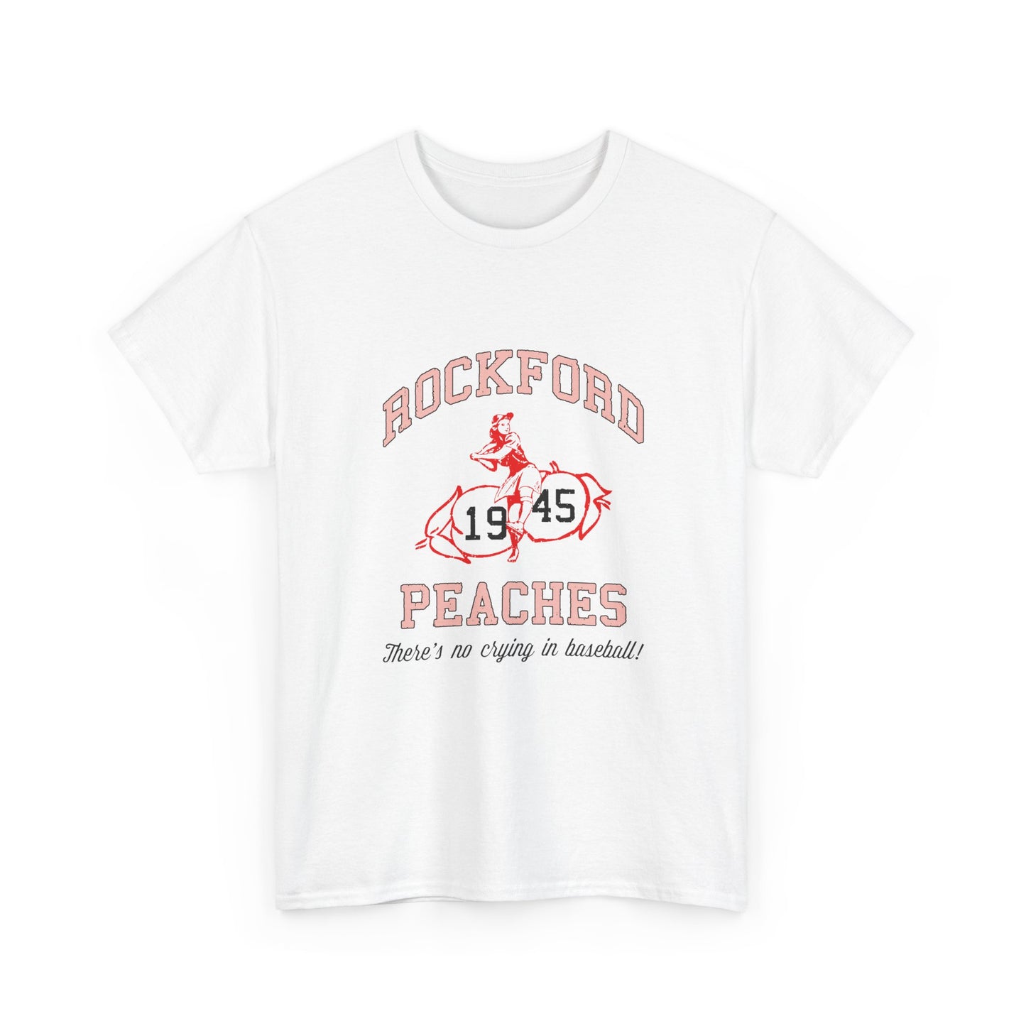 T-Shirt — Peaches 1945 Vintage Softball Retro Graphic Tee