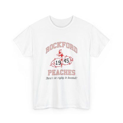 T-Shirt — Peaches 1945 Vintage Softball Retro Graphic Tee