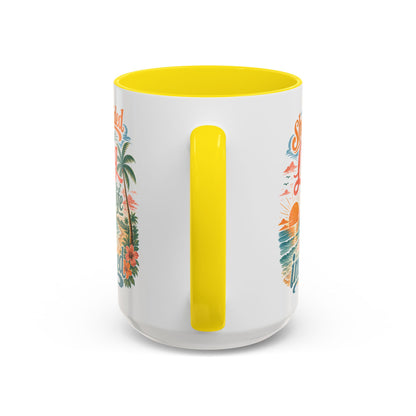 *Customizable* Living the Life Coffee Mug — "She Decided to Start Living the Life She Had Imagined"