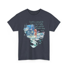 Mermaid Quote T-Shirt — 'I Must Be a Mermaid' Watercolor Tee  - dark olors