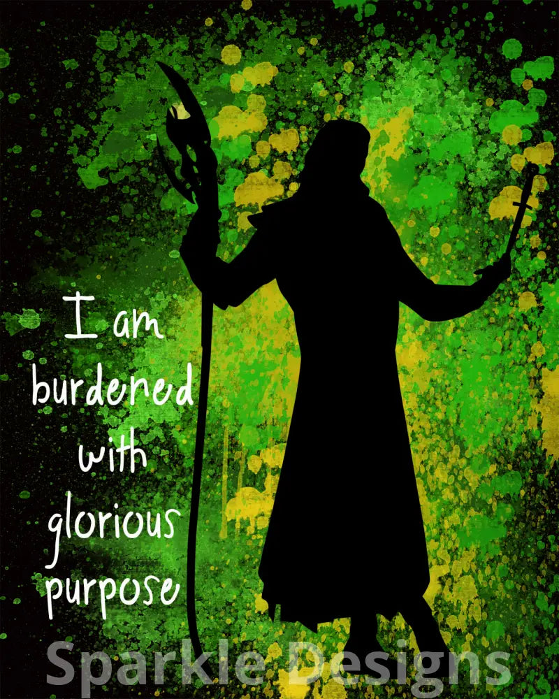I am burdened