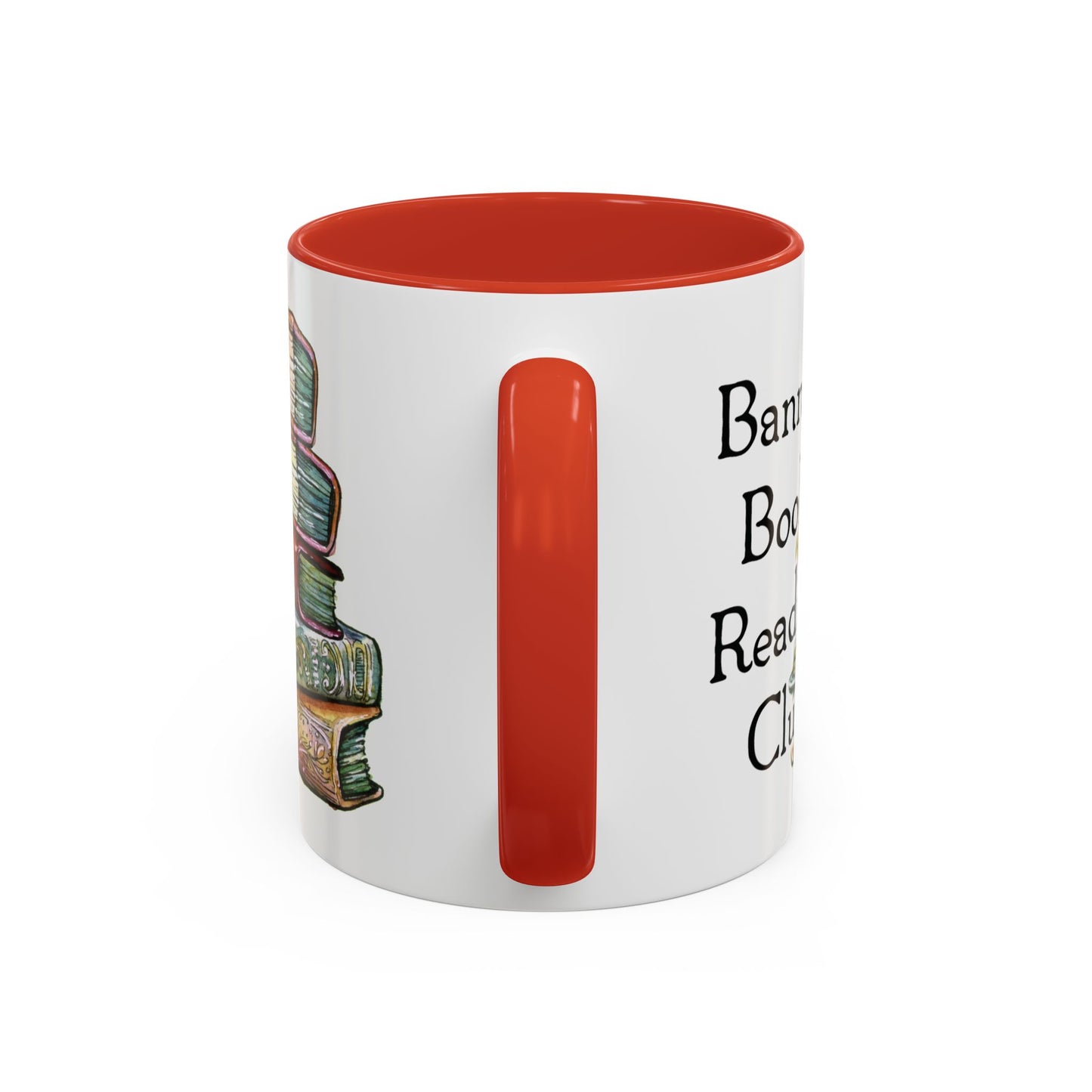 Banned Books Reading Club - Accent Coffee Mug (11, 15oz)