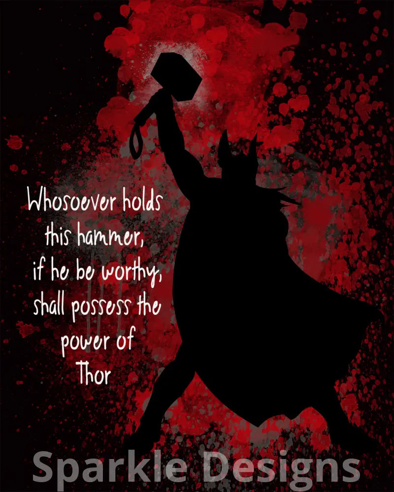 If he be worthy