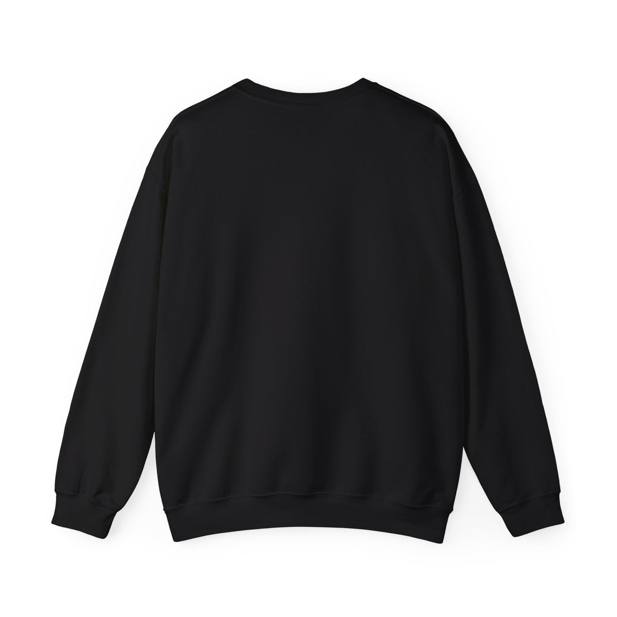 Witch Cat Crewneck Sweatshirt – Black Cat in Witch Hat Graphic