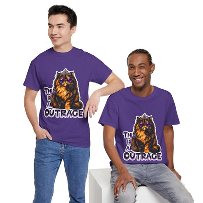 This is an Outrage - Unisex Heavy Cotton Tee