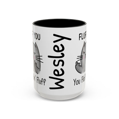 Customizable Fluff You - Accent Coffee Mug (11, 15oz)