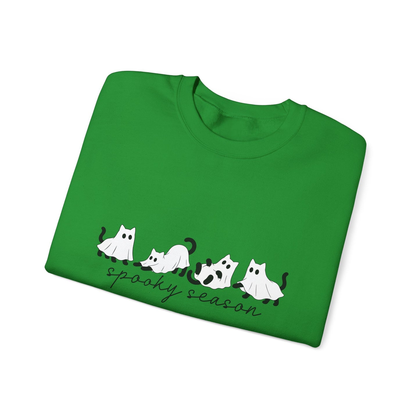 Spooky Season Cats Crewneck Sweatshirt