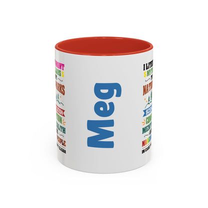 Customizeable Coffee Mug - "I Literally Want My Tax Dollars To Support National Parks" Colorful Advocacy Mug (11/15oz)