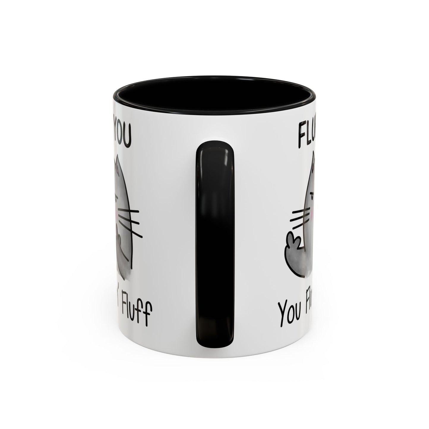 Customizable Fluff You - Accent Coffee Mug (11, 15oz)
