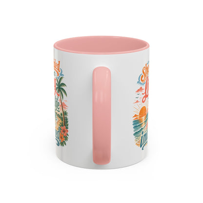 *Customizable* Living the Life Coffee Mug — "She Decided to Start Living the Life She Had Imagined"
