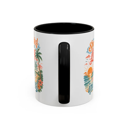 *Customizable* Living the Life Coffee Mug — "She Decided to Start Living the Life She Had Imagined"